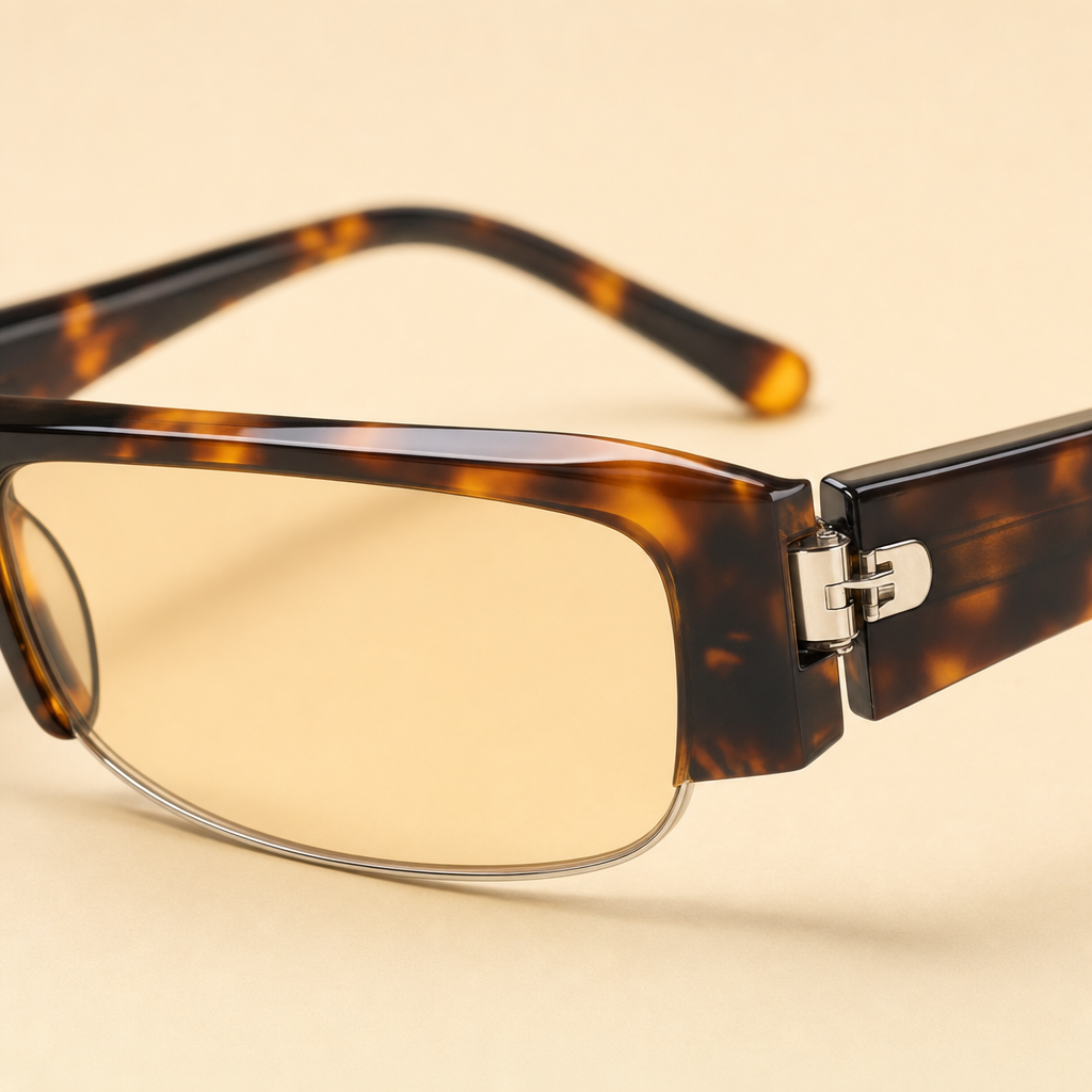 TOPAZ Sonnenbrille Tortoise Seitenansicht